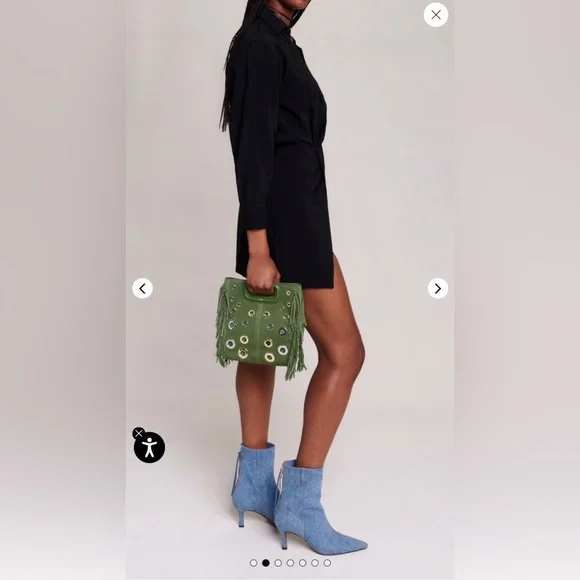 Maje Straight-fit playsuit - Picture 2 of 10